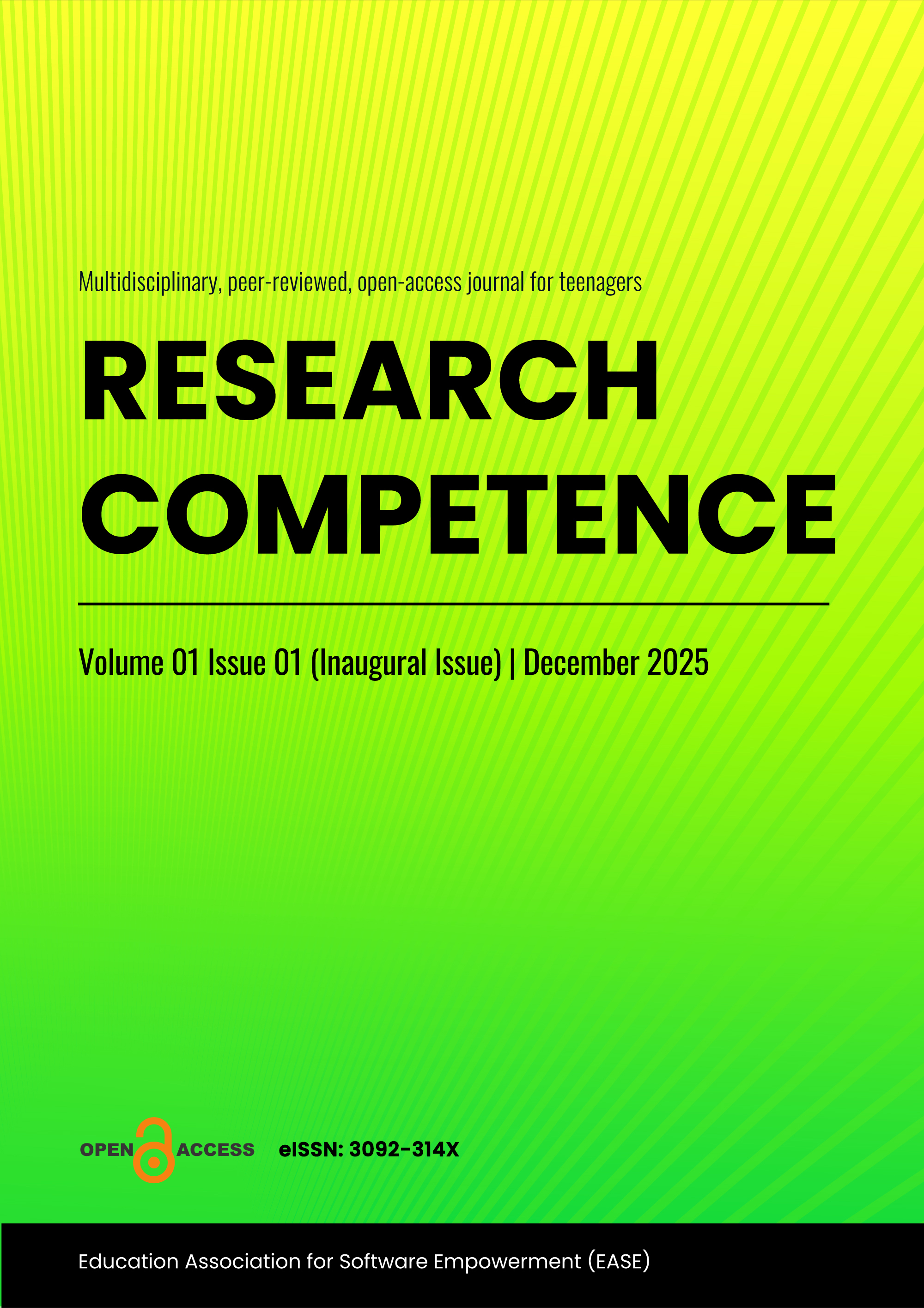 The Inaugural Issue of Research Competence